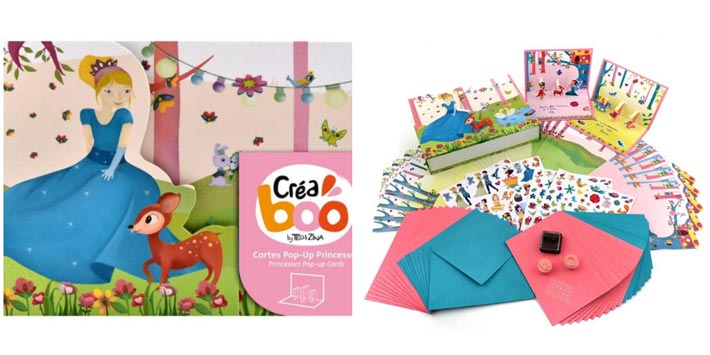 Créaboo _ Ma Boîte à Cartes Princesse 