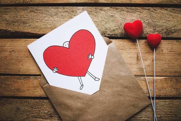 5 idées de cartes pour la Saint Valentin