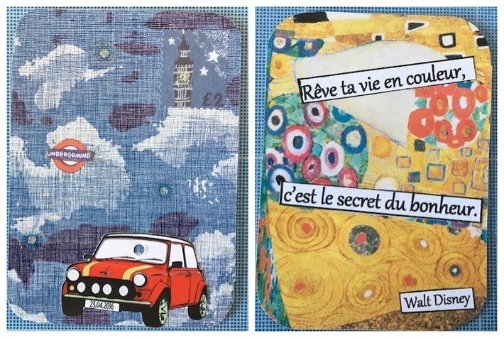 Créer des ATC Artist Trading Card simplement