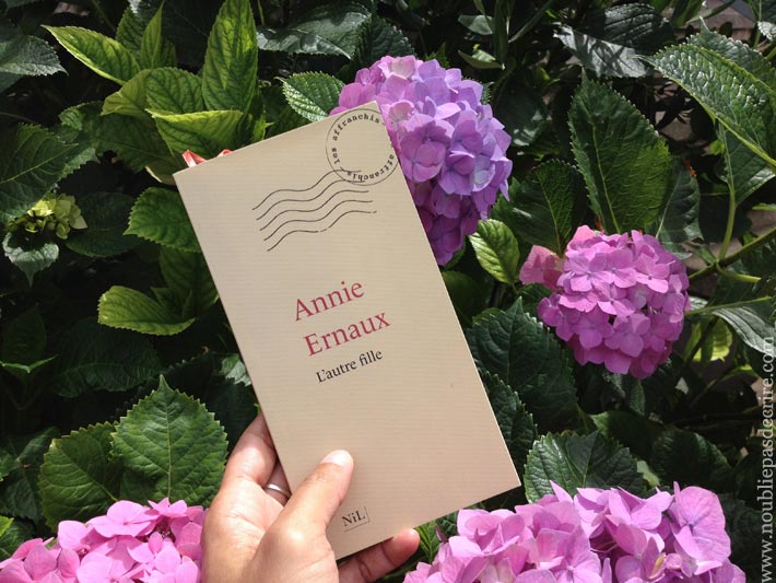 Lecture - L'autre fille de Annie Ernaux 