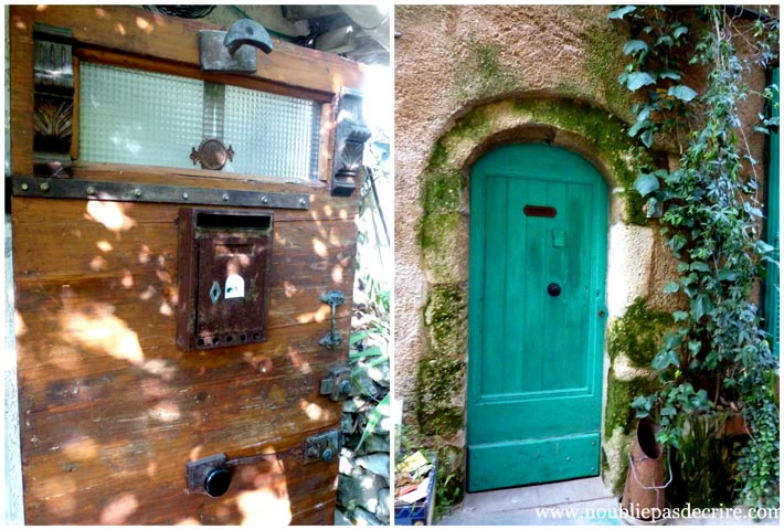 Belles portes du village de Correns (83)