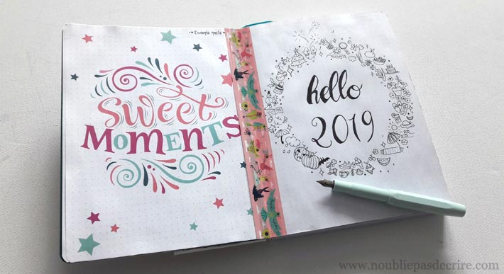 Mon premier Bujo en 2019