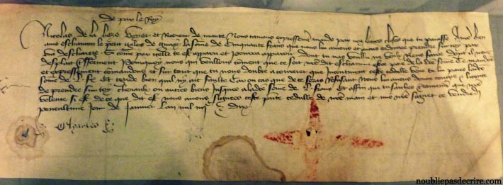 Manuscrit de Charles VI