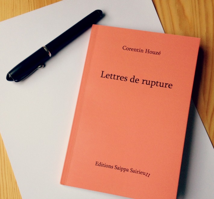 Lettres de Rupture de Corentin Houzé une belle découverte aux Correspondances de Manosque