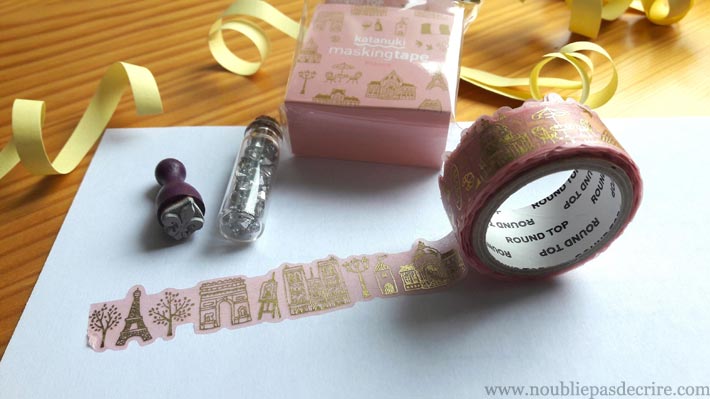 washi tape Paris