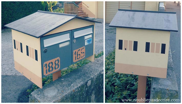 Boite aux Lettres chat à la fenêtre, Haute-Savoie