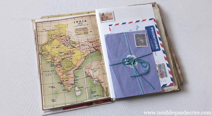 Carnet de voyage façon Junk Journal