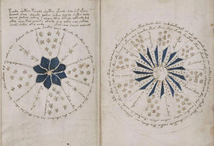 Le manuscrit de Voynich, constellation