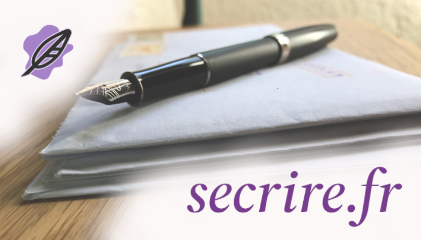 Un tout nouveau site dans le petit monde de la correspondance : secrire.fr