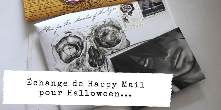 Swap Happy Mail pour Halloween 2018 #scrapbooking