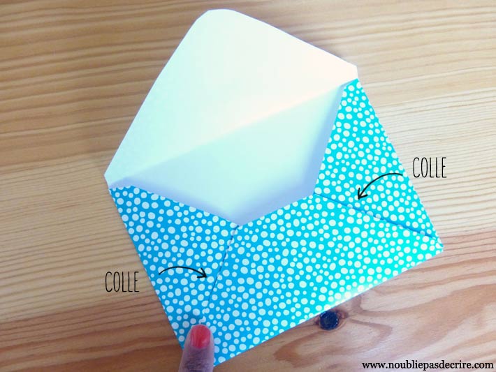 Tuto enveloppes home-made en papier à motifs, ou récup !