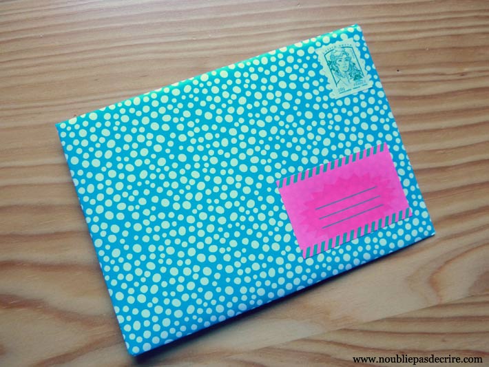 Tuto enveloppes home-made en papier à motifs, ou récup