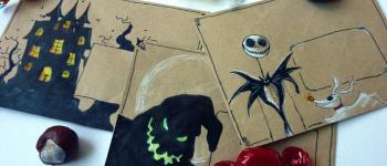 Mail art pour Halloween