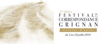 Festival de Grignan 2016, demandez le Programme !