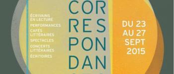 Les correspondances de Manosque édition 2015