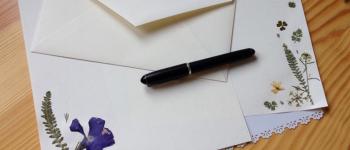 TUTO du Printemps: Papier à lettre et fleurs séchées